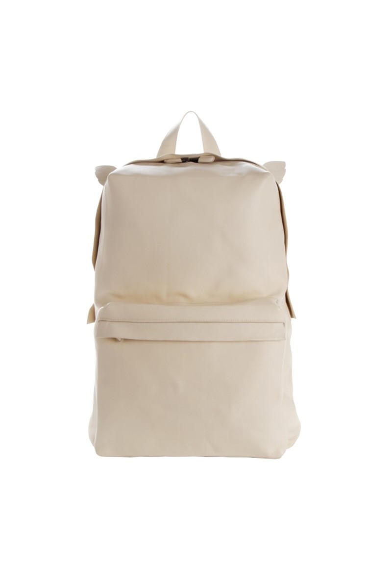 Buy Stylish Leather White Women Designer's Backpack, Comfortable casual Backpack